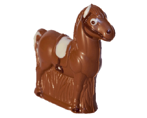 glutenfreie Schokolade Pferd